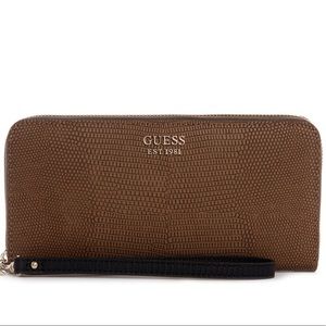 Guess Lyndi Large Zip Around Wallet